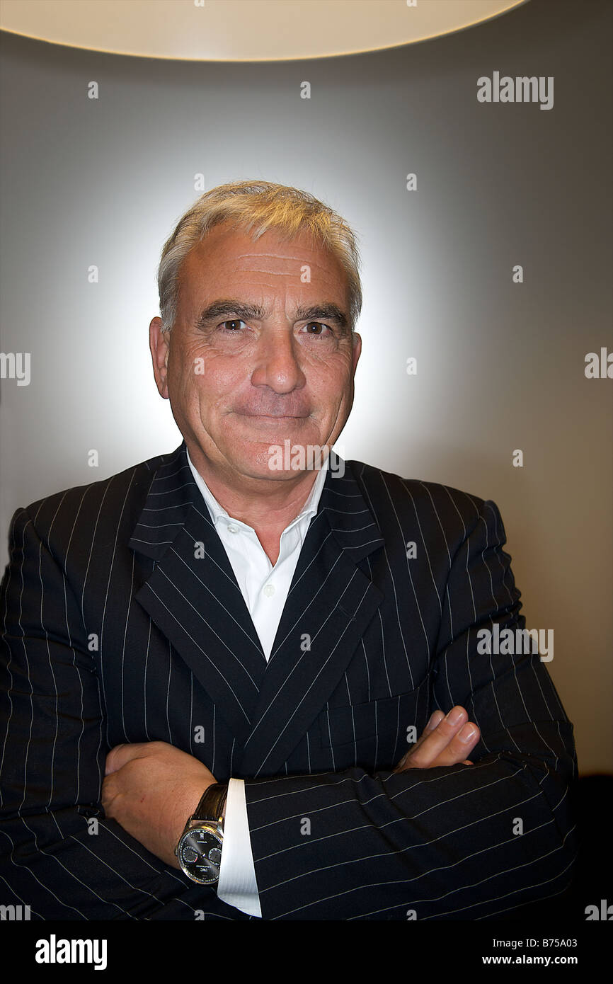 Portrait of TV personality Rik Felderhof Stock Photo