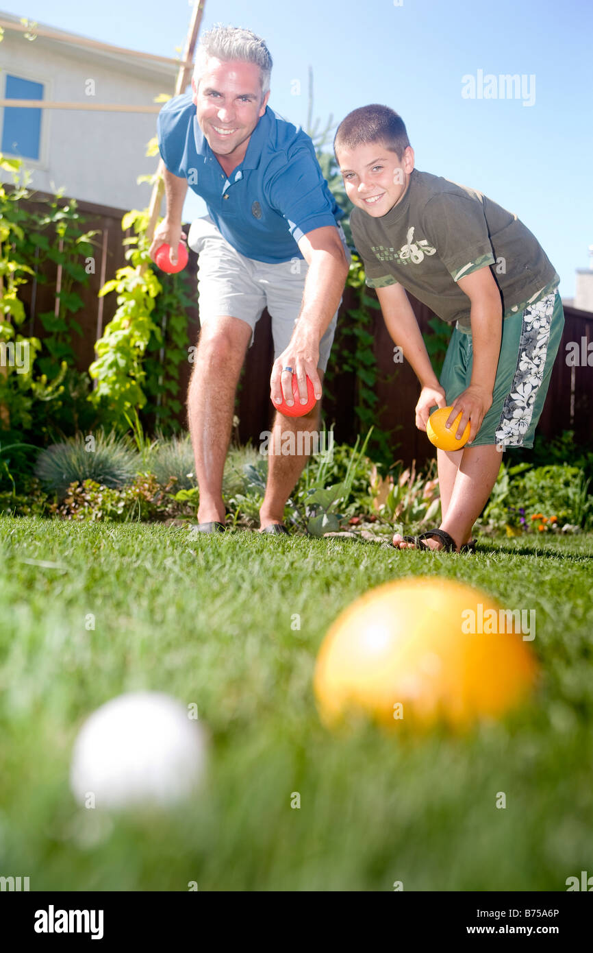 Bocce ball hires stock photography and images Alamy