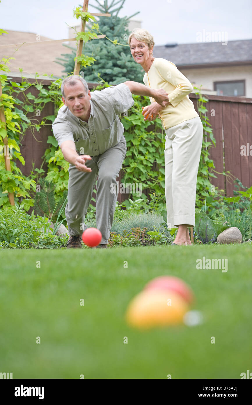Bocce ball hires stock photography and images Alamy