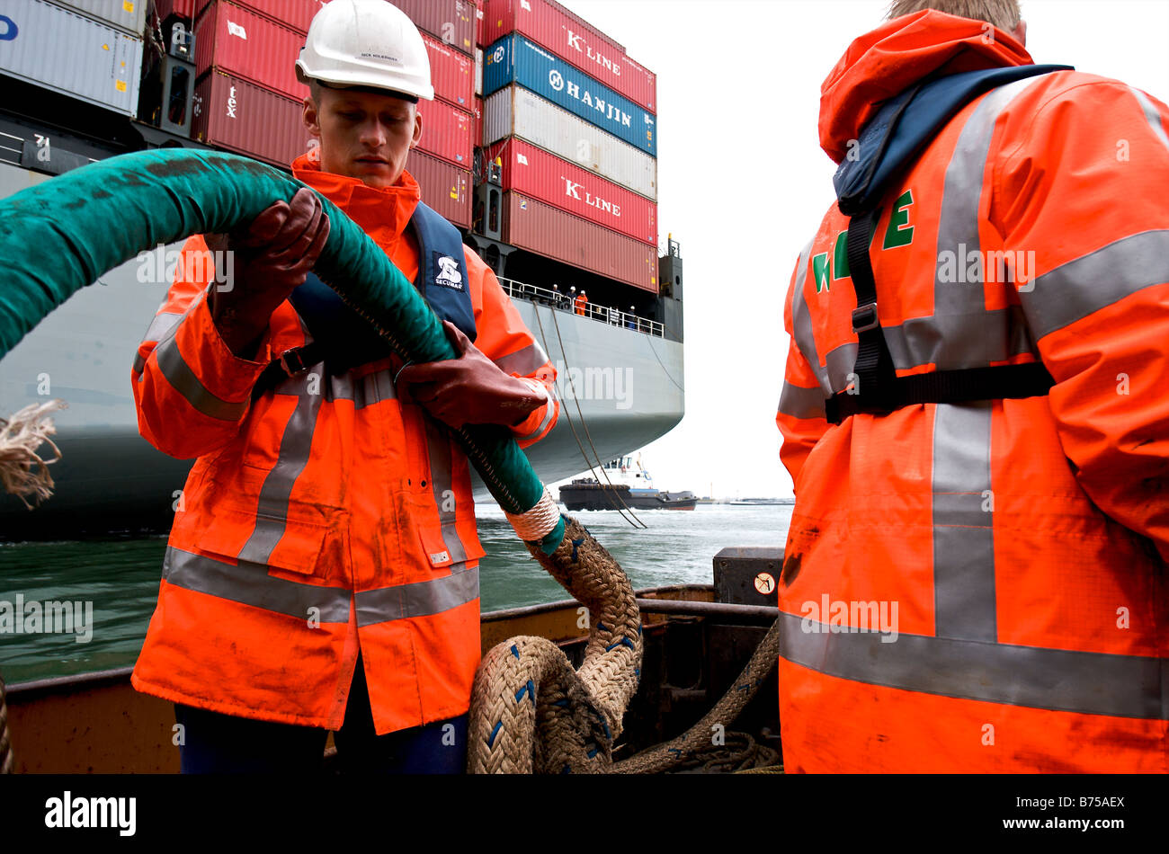 Netherlands Port of Rotterdam the Dutch rowers KRVE Stock Photo - Alamy