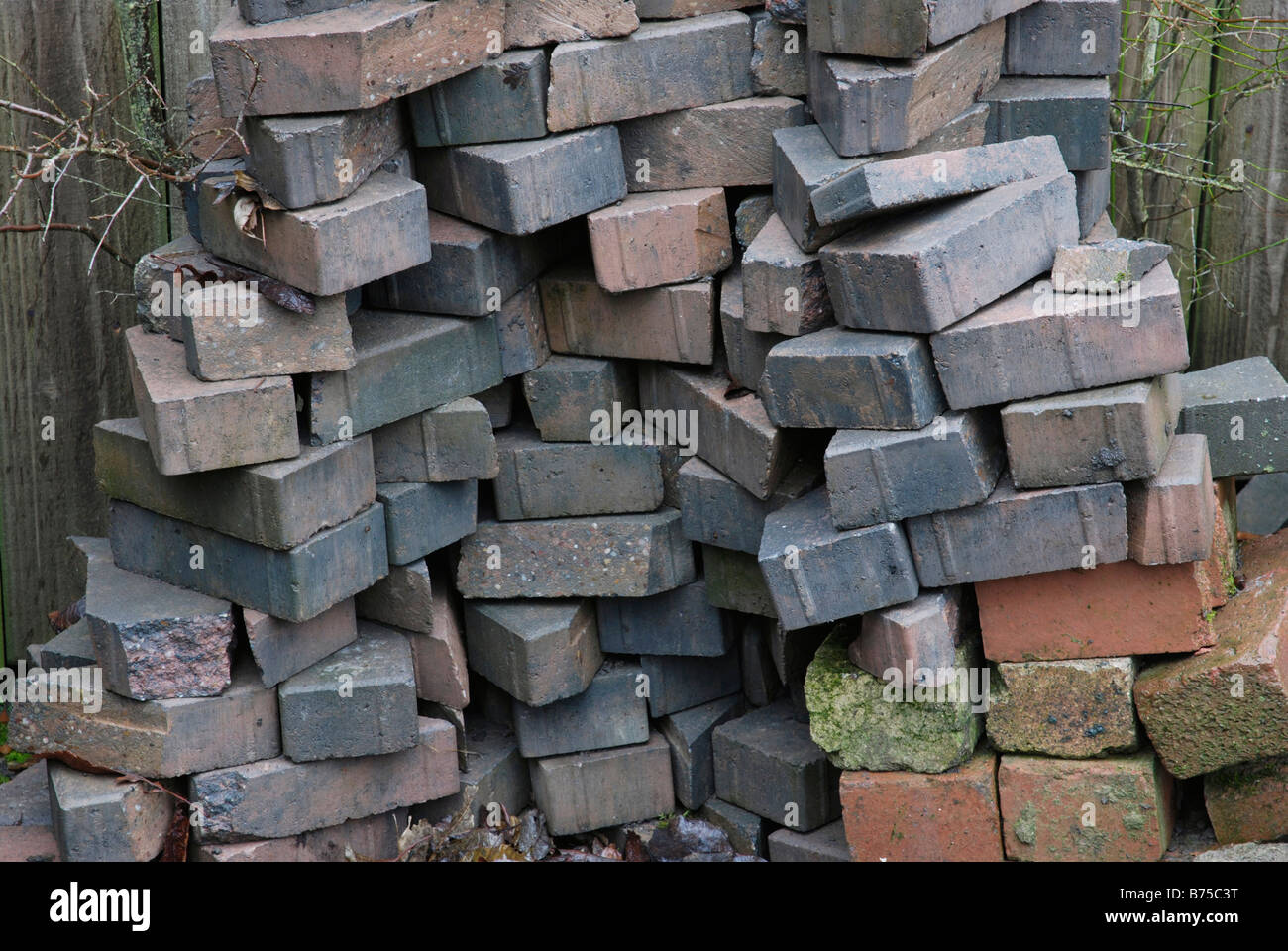 Paving bricks Stock Photo