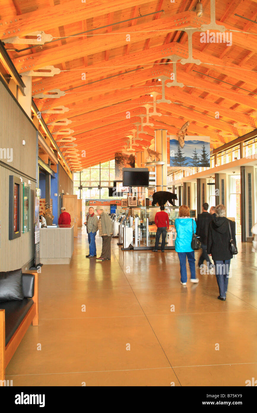 Blue Ridge Parkway Destination Center, Asheville, North Carolina, USA Stock Photo