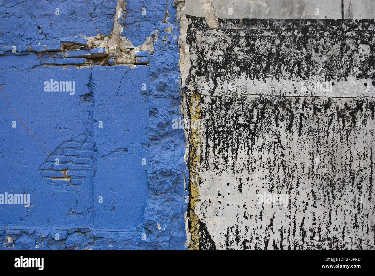 blue and black wall Stock Photo Alamy