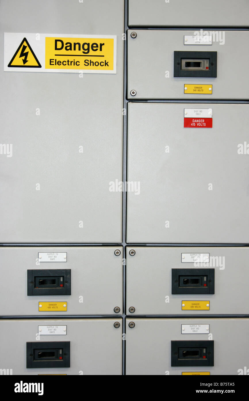 factory electrical power supply Stock Photo Alamy