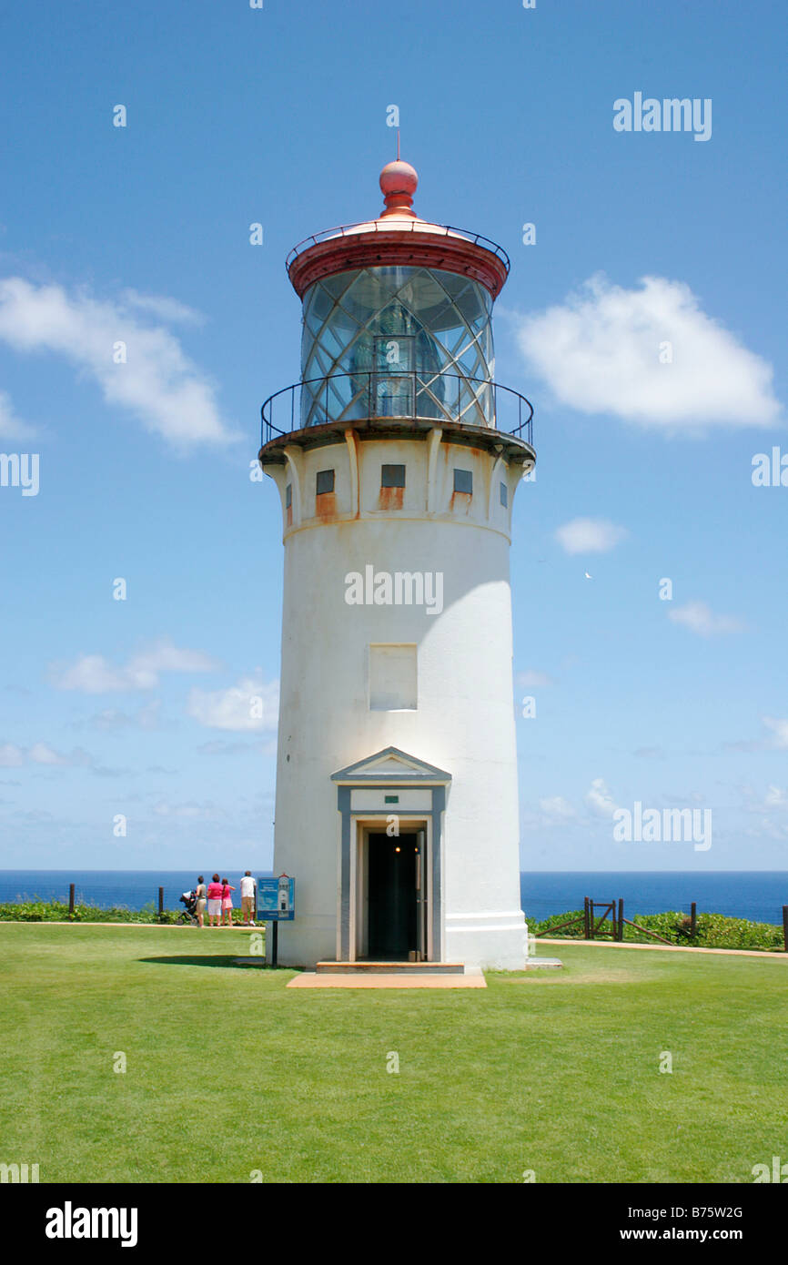 Kilauea Lighthouse Kauai, Hawaii Stock Photo Alamy