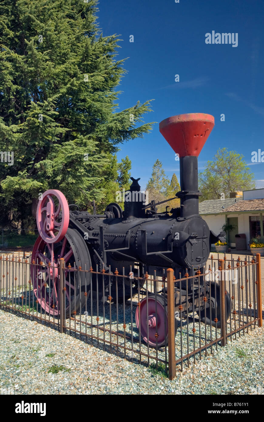 19th century at Angels Camp Museum in Angels Camp Gold Country California USA Stock