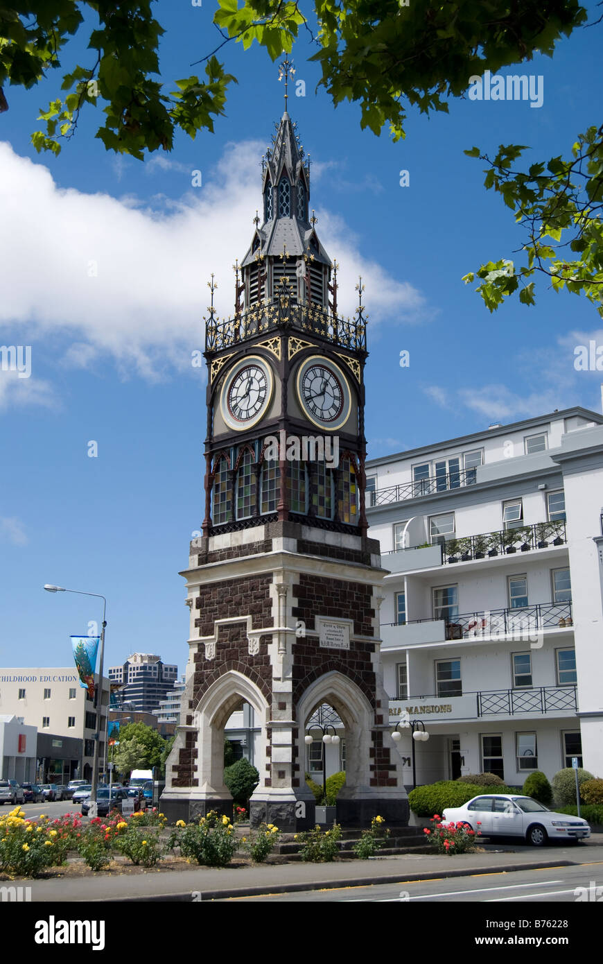 Victoria Clock Tower, Victoria Street, Christchurch, Canterbury, New
