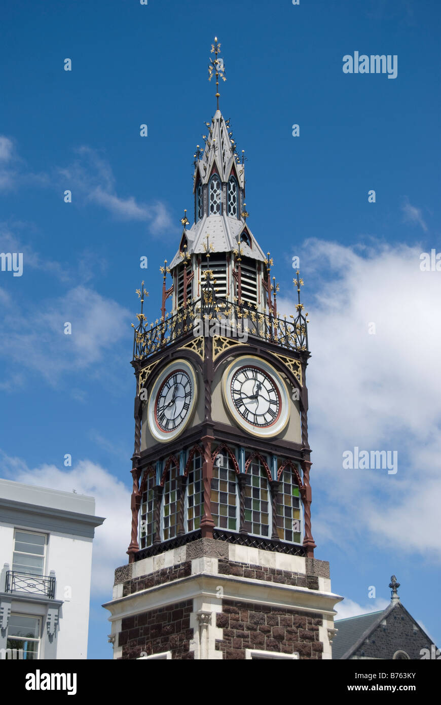 Victoria Clock Tower, Victoria Street, Christchurch, Canterbury, New