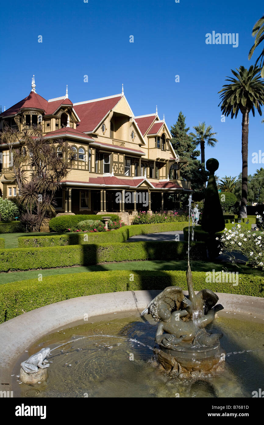 Winchester Mystery House, San Jose, California, USA Stock Photo