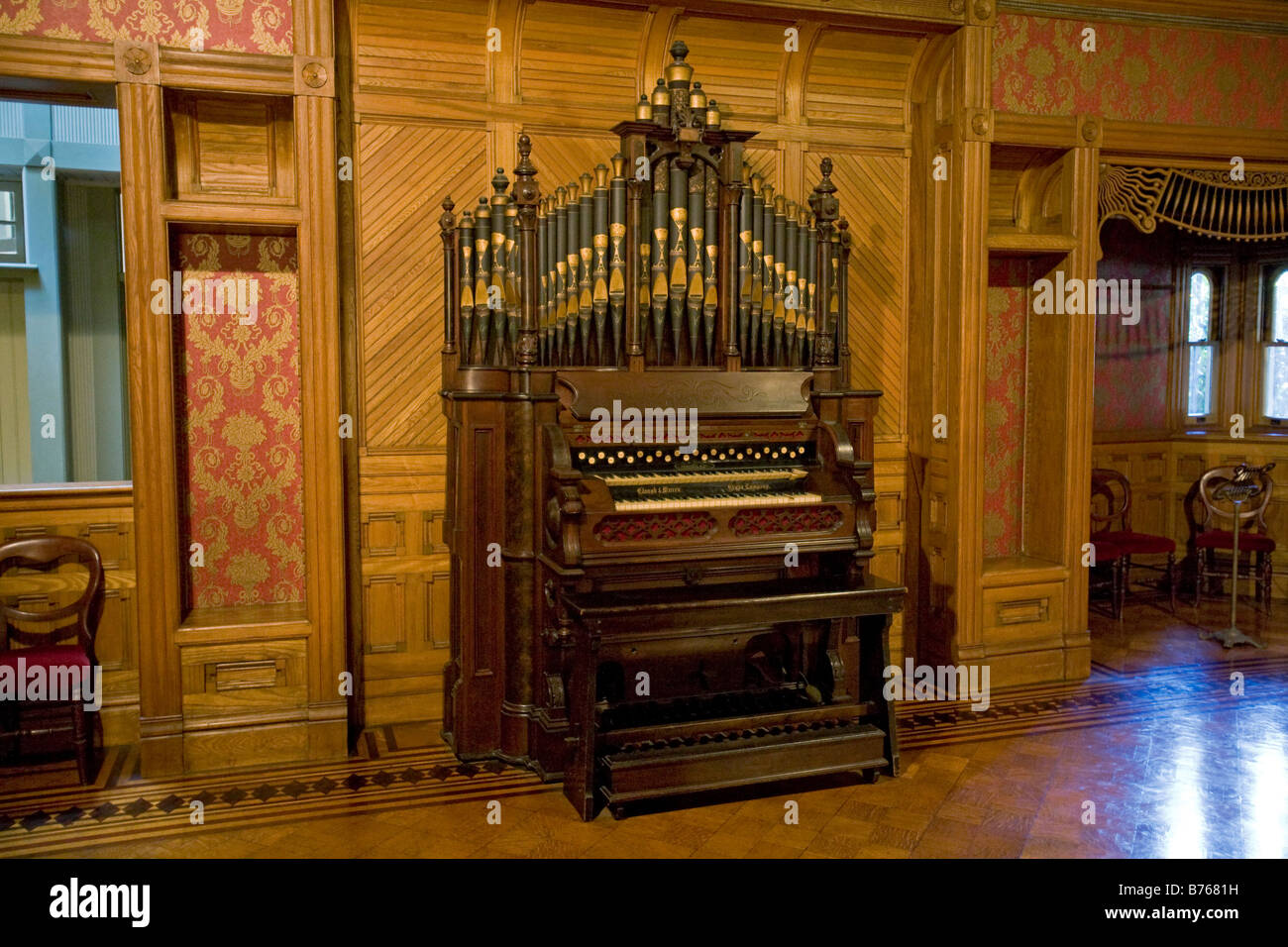 Organ in the Ballroom, Winchester Mystery House, San Jose, California