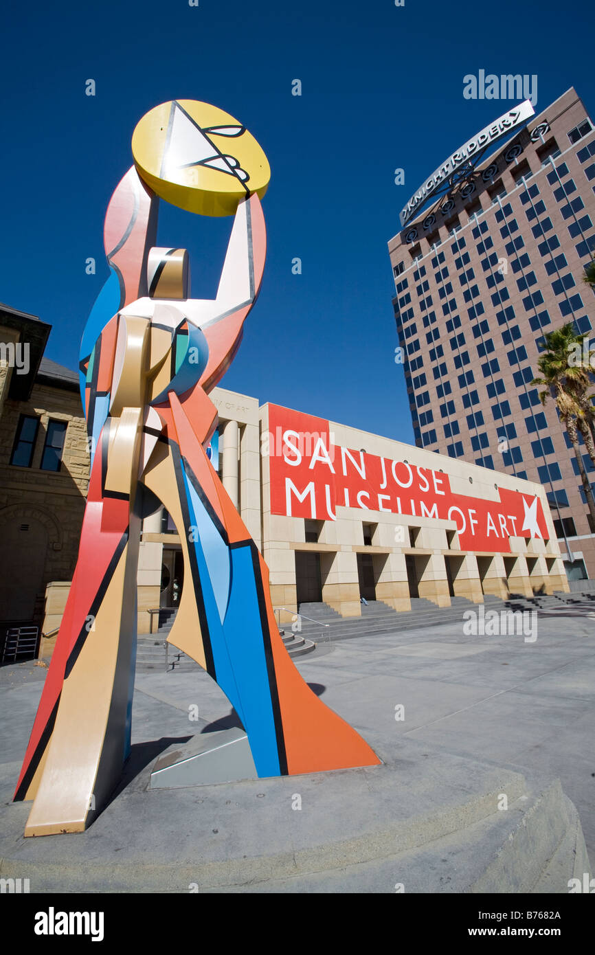 San Jose Museum of Art, San Jose, California, USA Stock Photo - Alamy