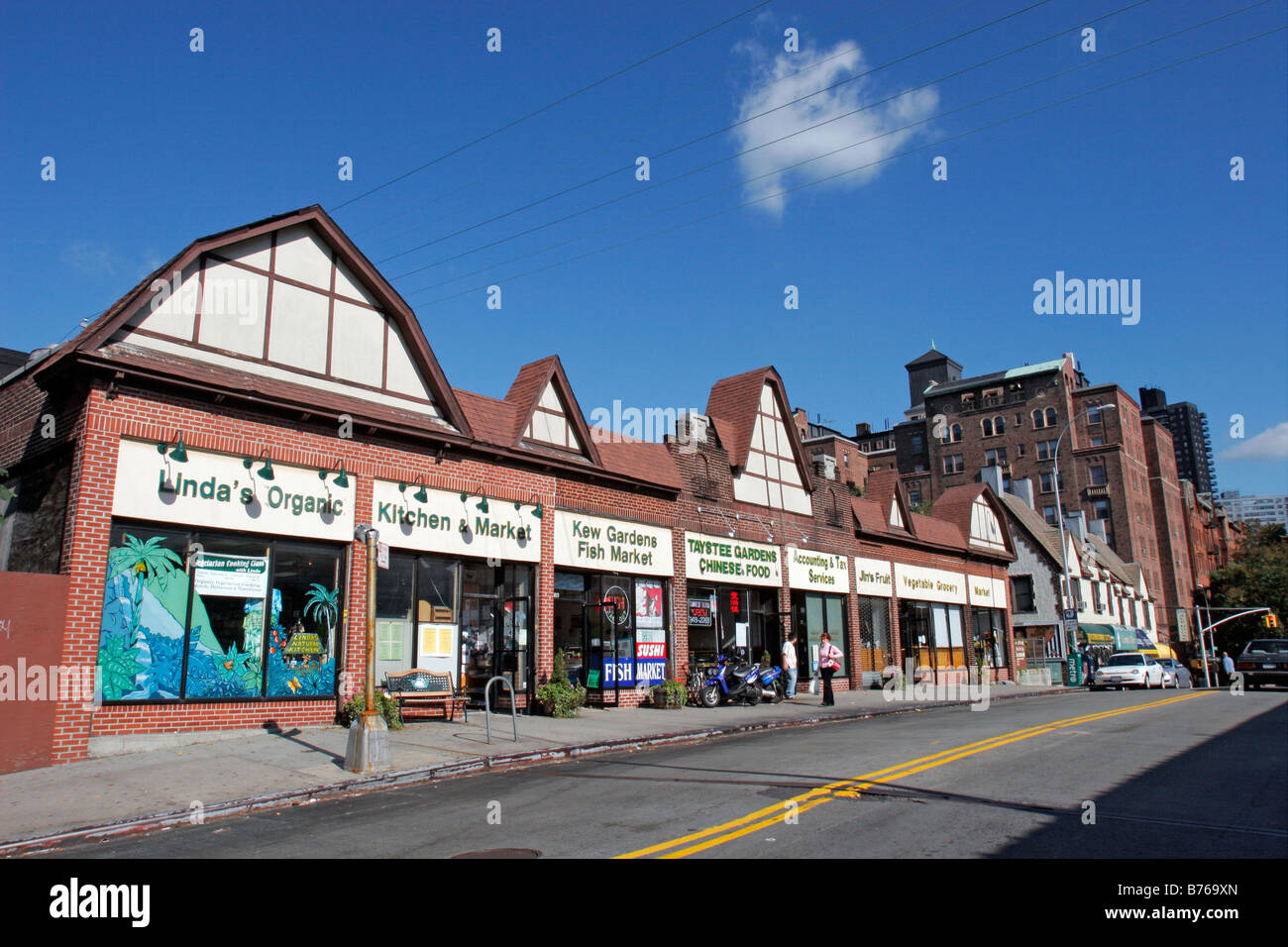 Lefferts Boulevard, Kew Gardens, Queens, New York Stock Photo Alamy