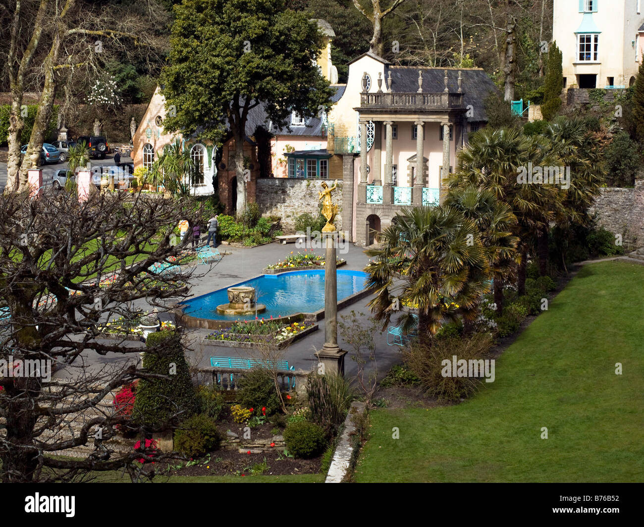 Portmeirion Stock Photo