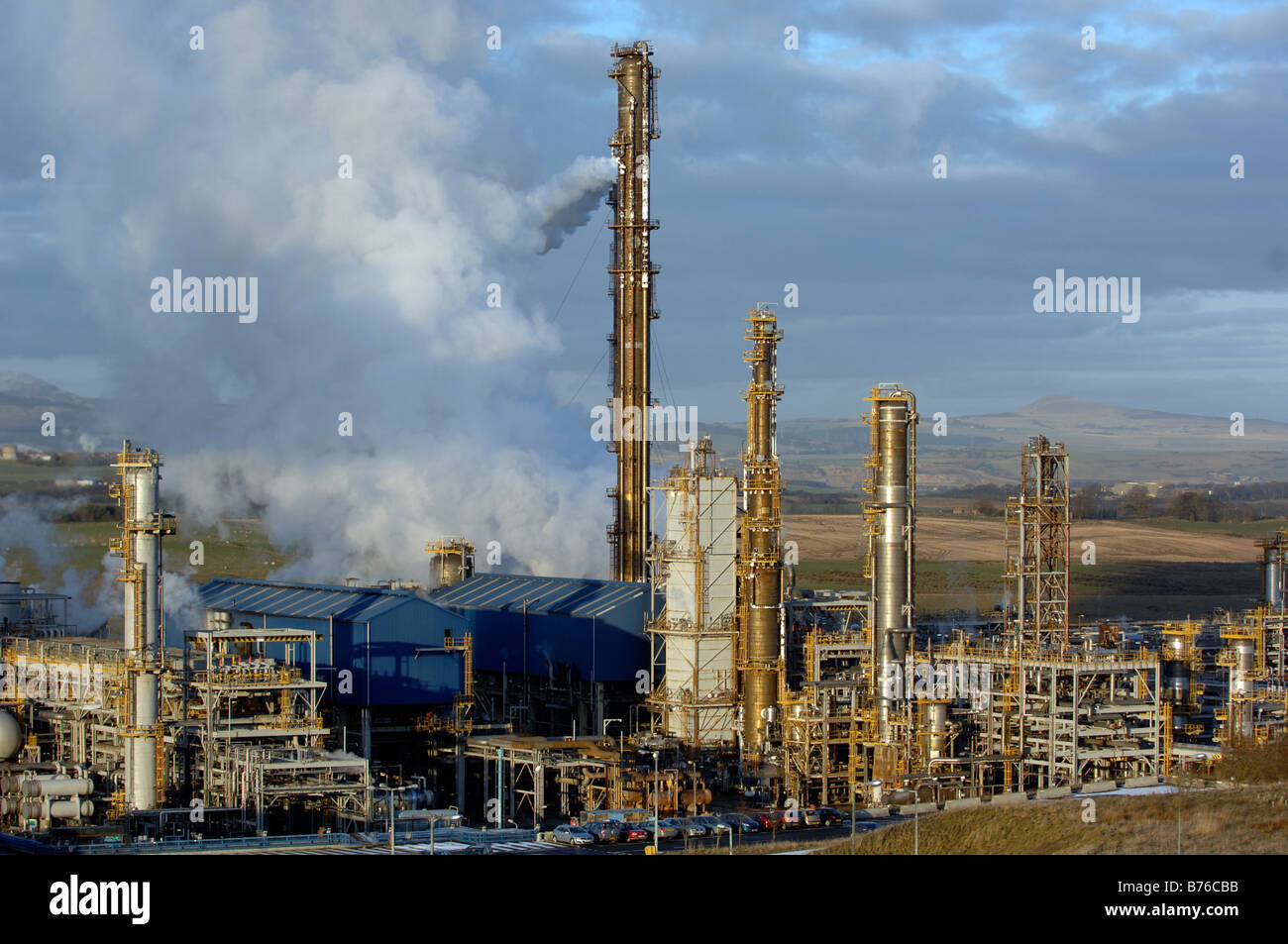 Ethylene plant in Fife in Scotland Stock Photo - Alamy