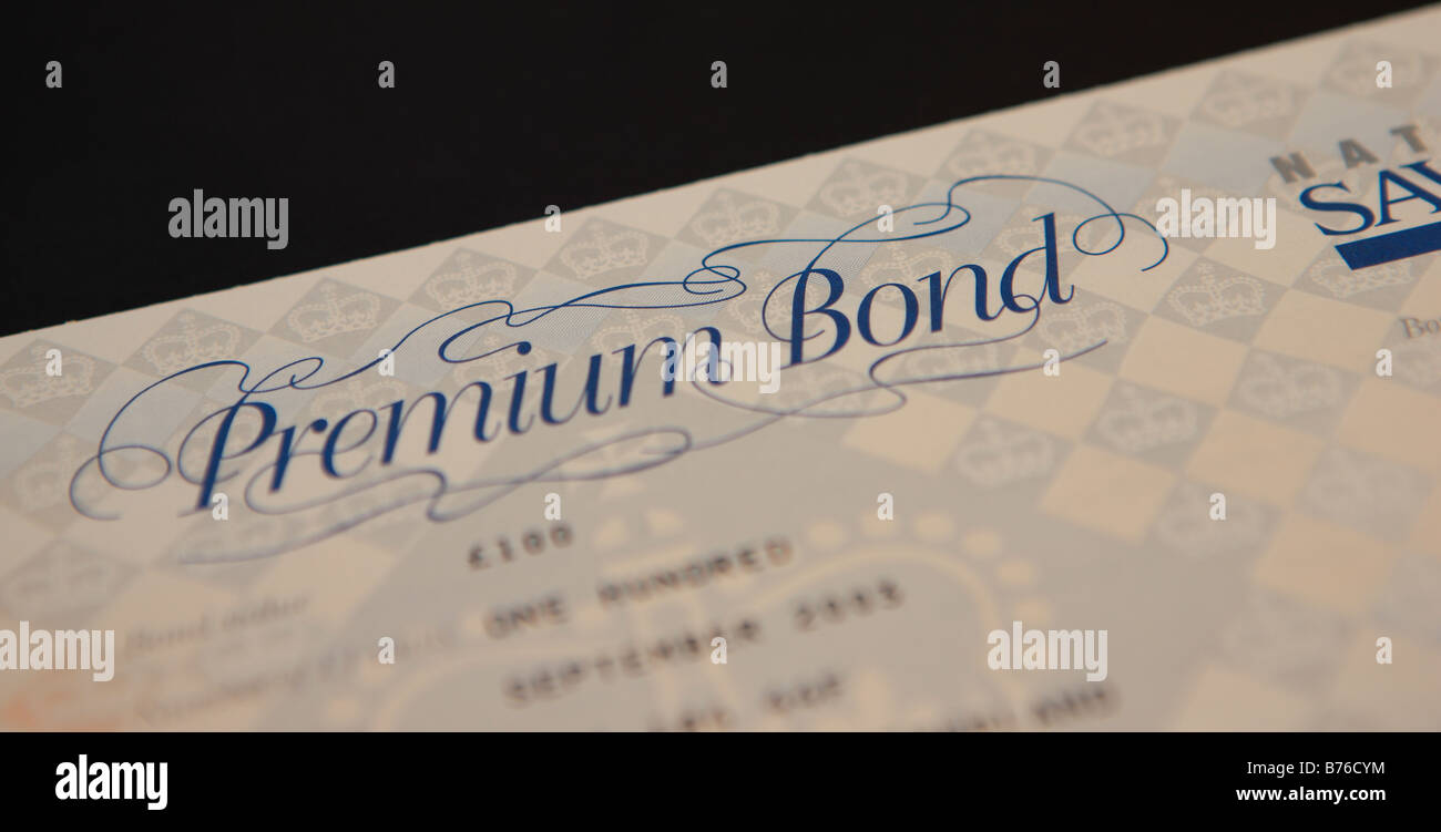 Premium Bond Stock Photo