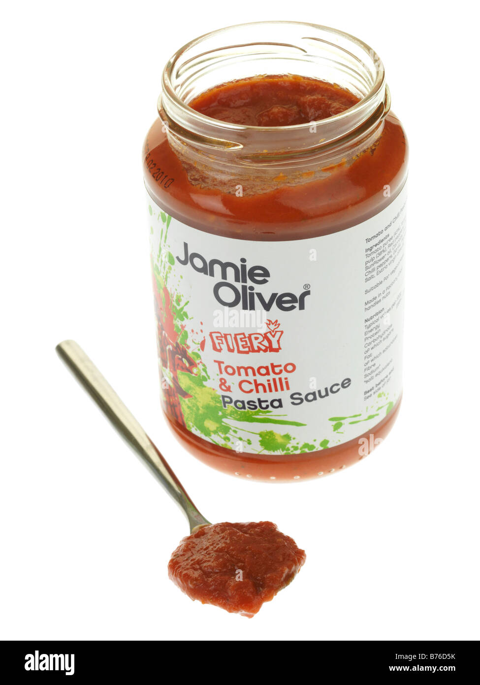 Tomato and Chilli Pasta Sauce Stock Photo Alamy