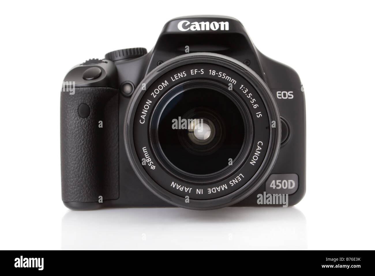 Canon EOS 450D (Rebel XSi), 12 megapixel digital slr, with the 18-55mm kit lens Stock Photo