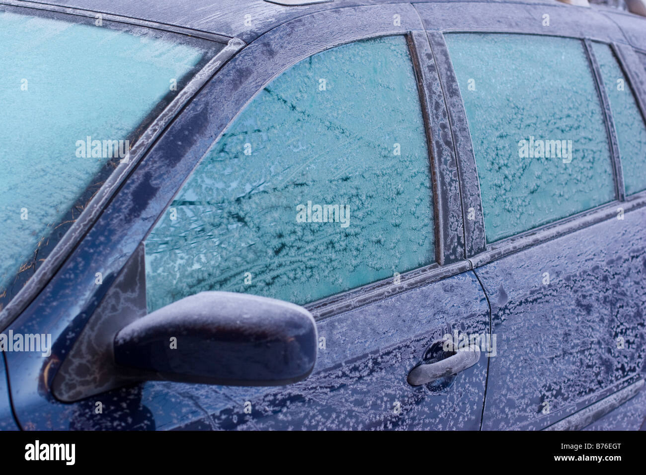 frozen car door Stock Photo Alamy