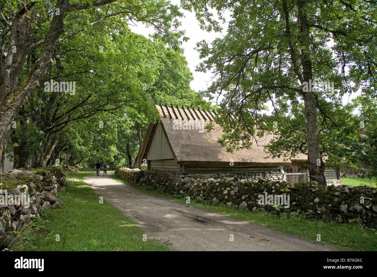 Muhu Museum at Koguva Village, Muhu Island, Estonia, Europe Stock Photo ...