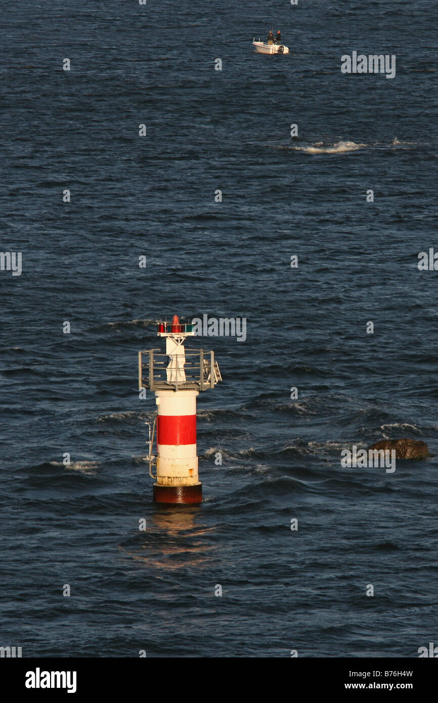 Lighthouse in Sweden Stock Photo