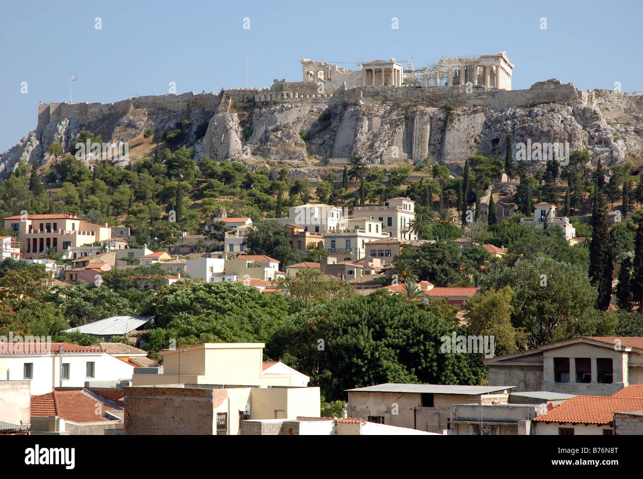 Akropolis Athens Greece Stock Photo