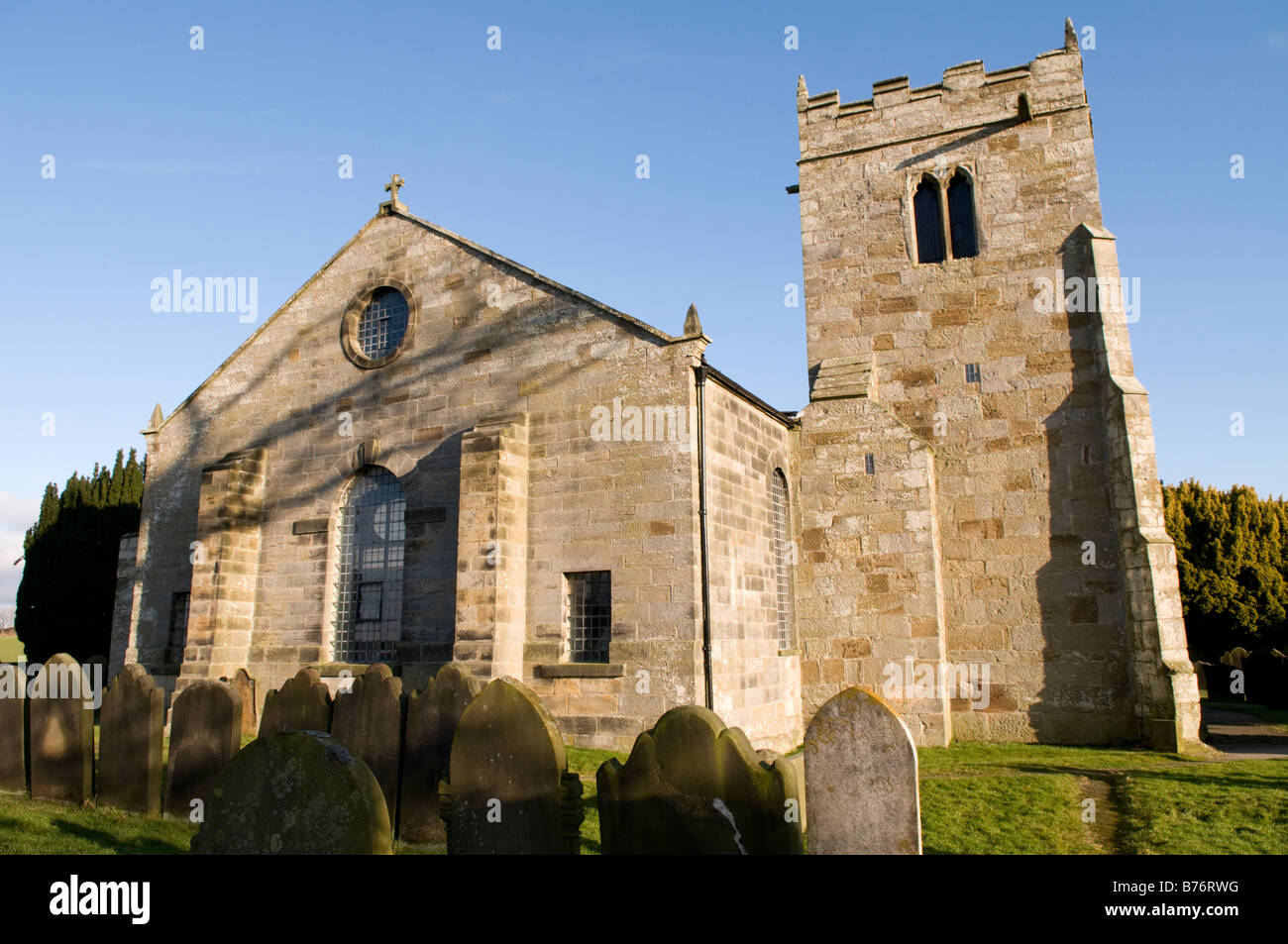 Danby Church North Yorkshire UK Stock Photo