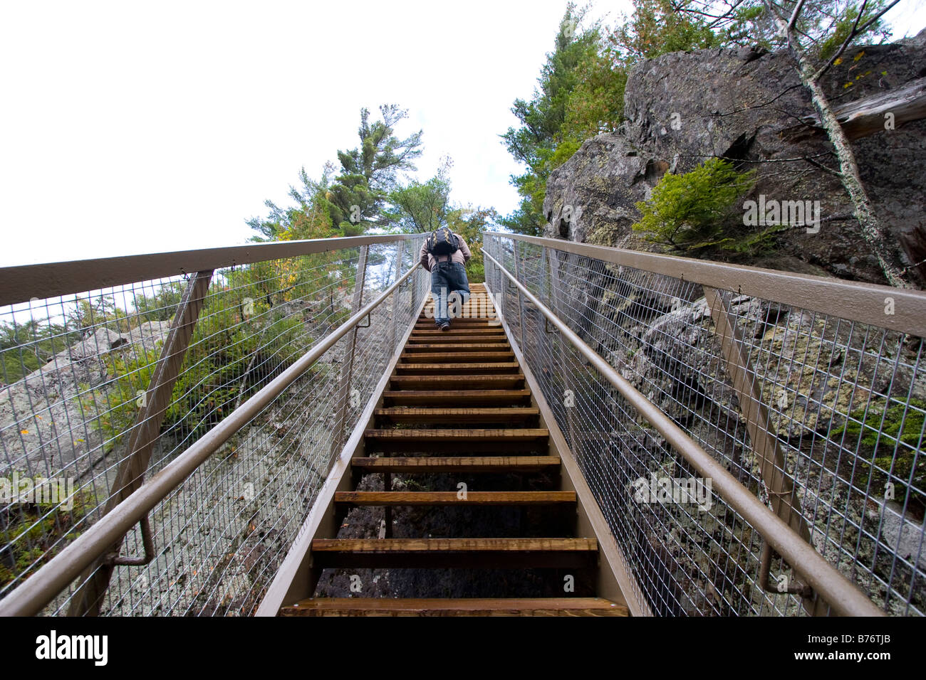 Very steep stairs hi-res stock photography and images - Alamy