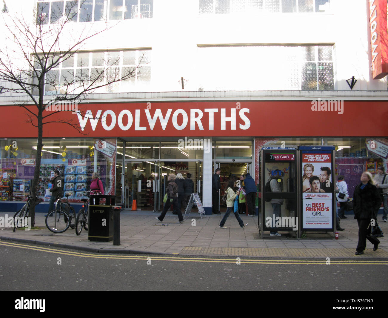Woolworths shop in Brighton East Sussex the chain stores now in administration Stock Photo