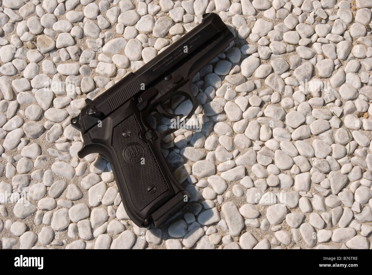 pistol Beretta mod Centurion Stock Photo