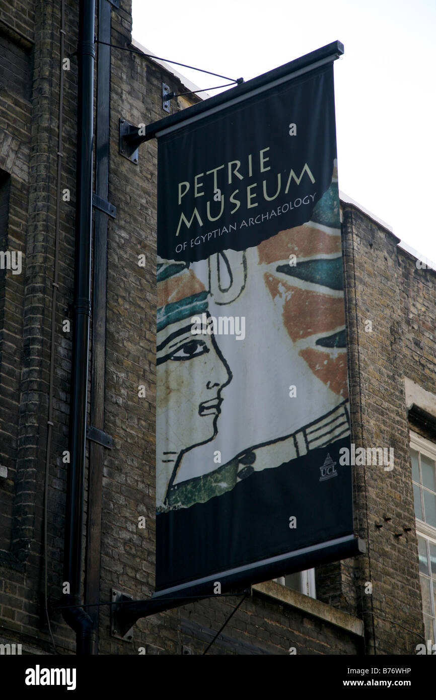 General View GV of Petrie Museum of Egyptian Archaeology part of UCL University College London in London England UK Stock Photo