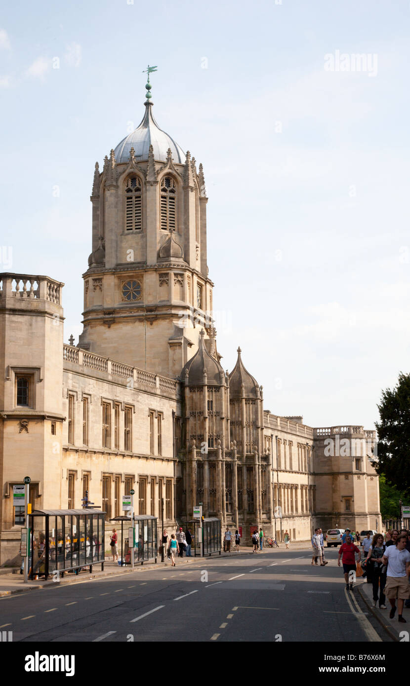 The Tom Tower of Christ Church College, Oxford, UK Stock Photo