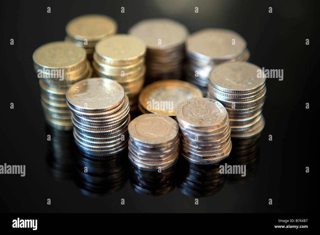 British coins Stock Photo