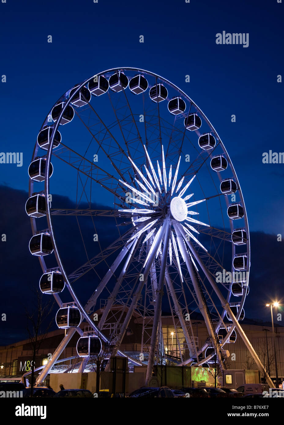 The Renfrewshire Wheel at the Braehead Shopping Centre Renfrewshire