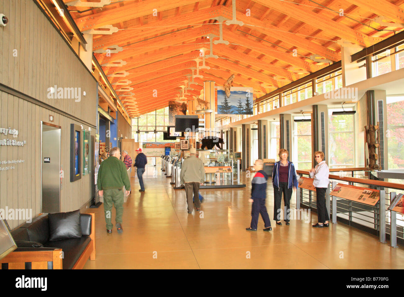 Blue Ridge Parkway Destination Center, Asheville, North Carolina, USA