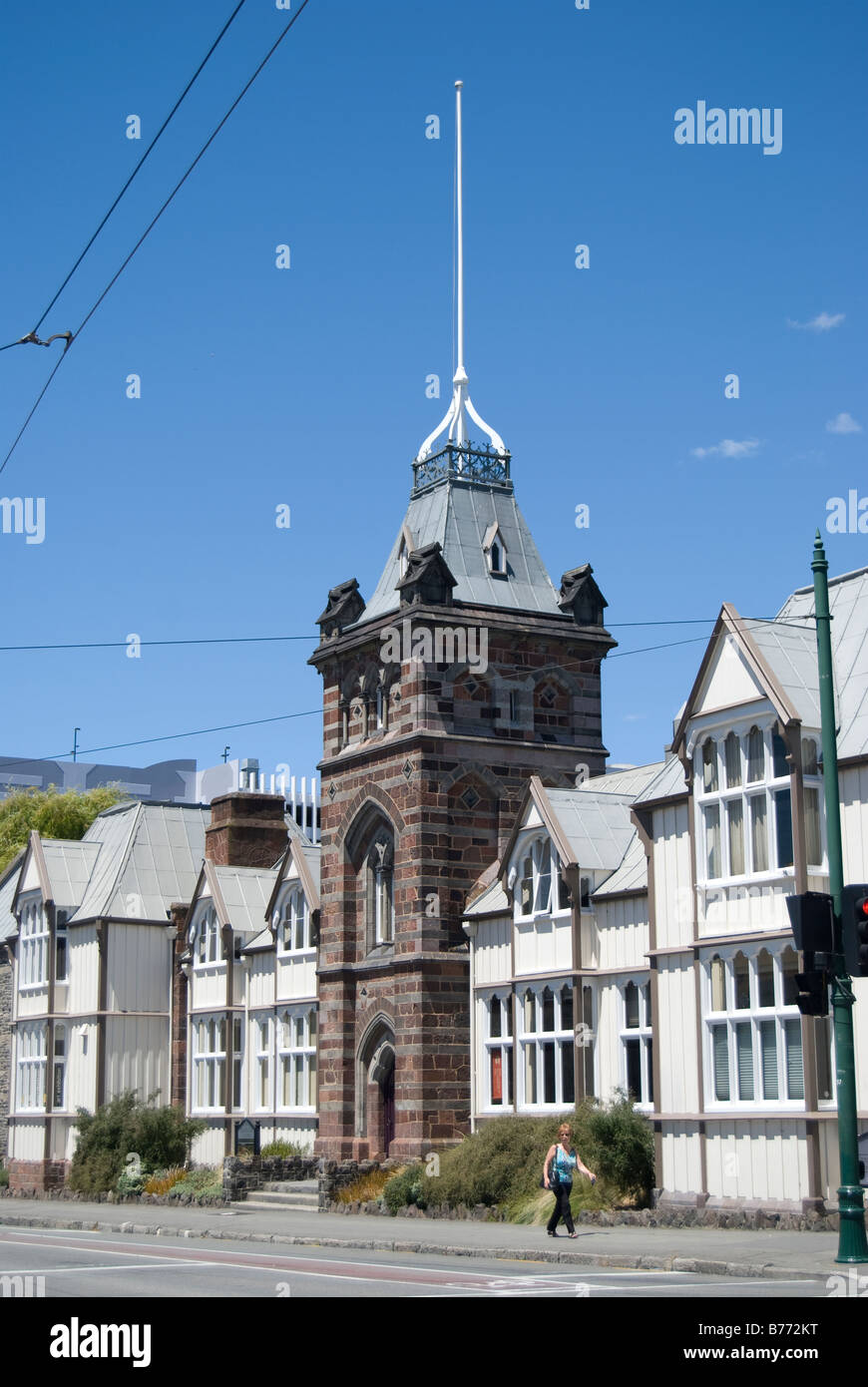 Provincal Council Buildings, Armagh Street, Christchurch, Canterbury, New Zealand Stock Photo