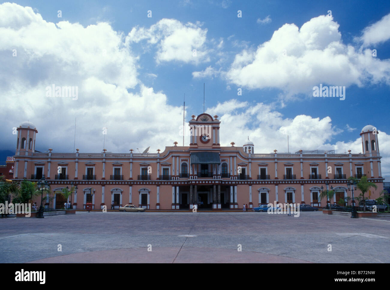 The Palacio de Gobierno or Government Palace in Tepic, Nayarit, Mexico Stock Photo