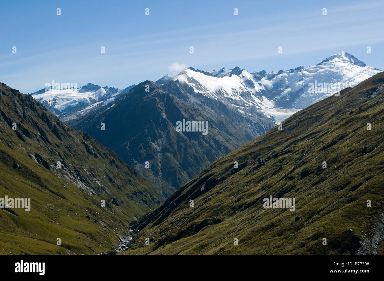 Barrier Ranges The Barrier Range from the Rees Saddle, Rees Dart track, Mount Aspiring ...