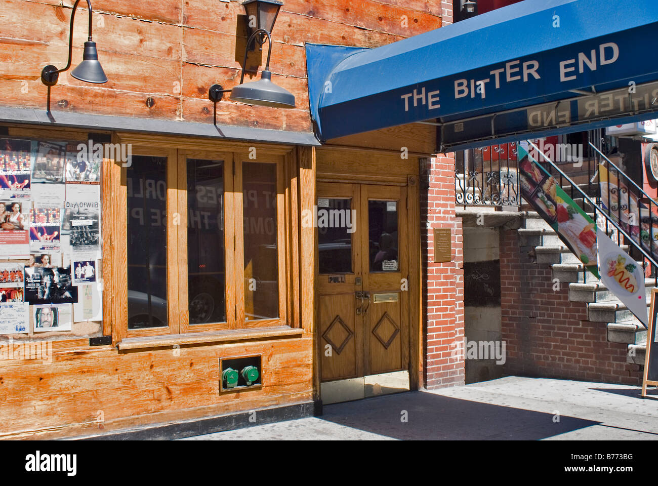 The Bitter End, famous jazz club, Greenwich Village, New York City