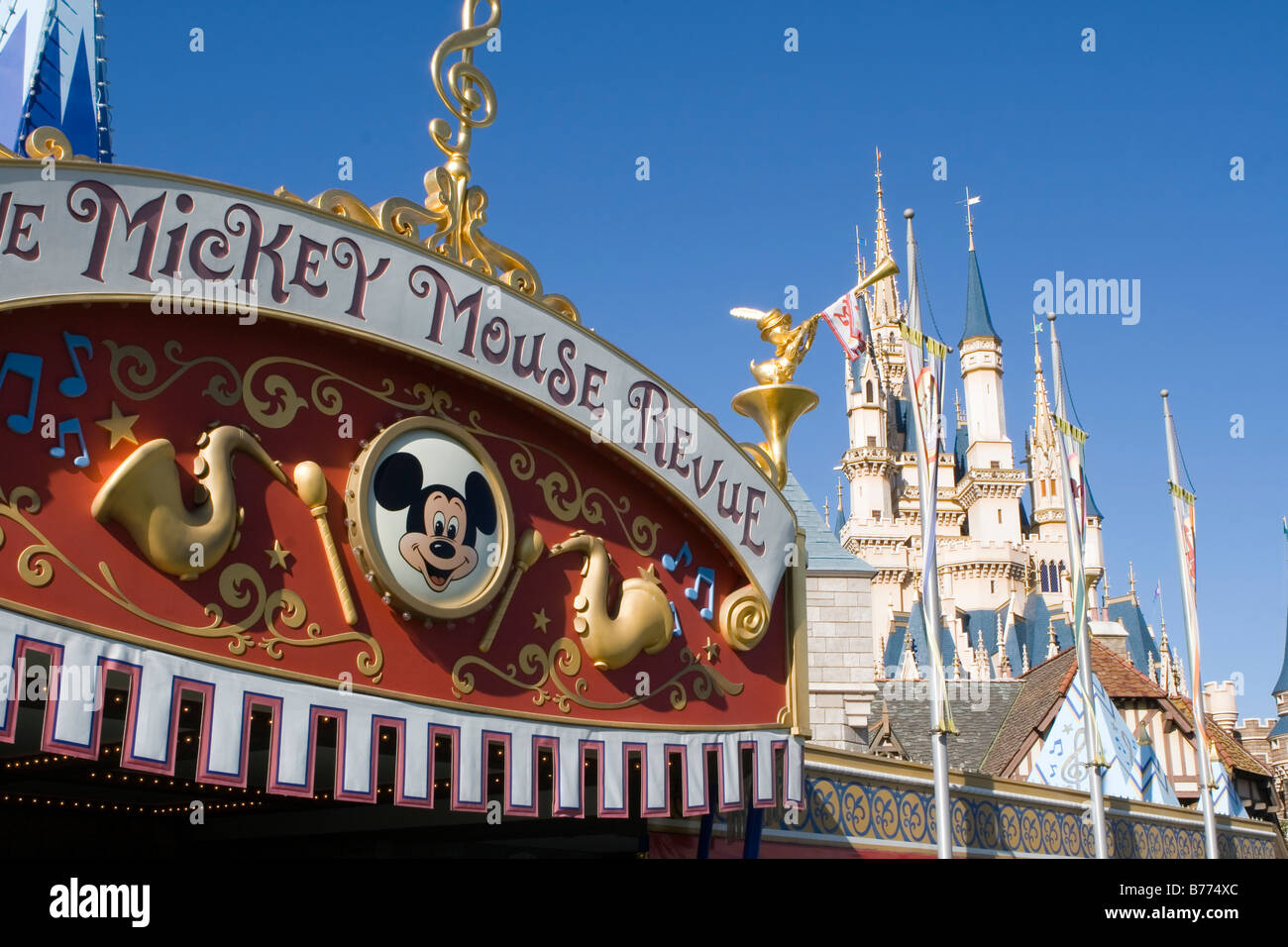 in Tokyo Disneyland, Japan Stock Photo