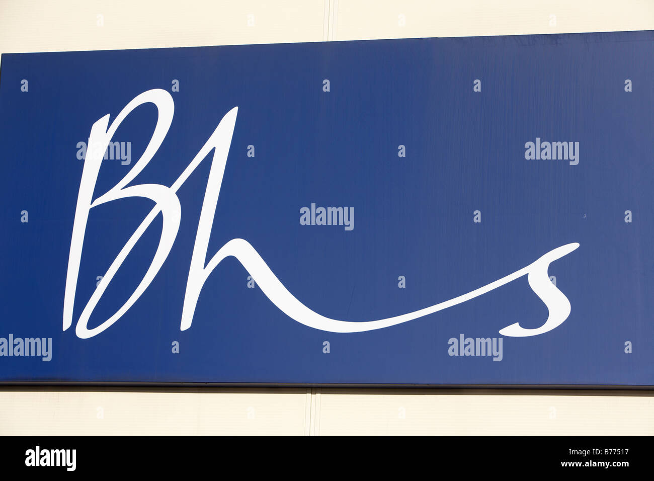Bhs logo hi-res stock photography and images - Alamy