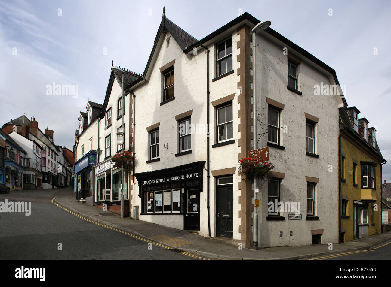 Knighton Knighton town powys hi-res stock photography and images - Alamy