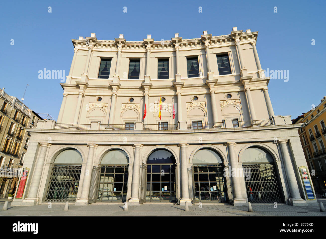 Teatro Real, royal theatre, state theatre, Plaza de Oriente, Madrid, Spain, Europe Stock Photo