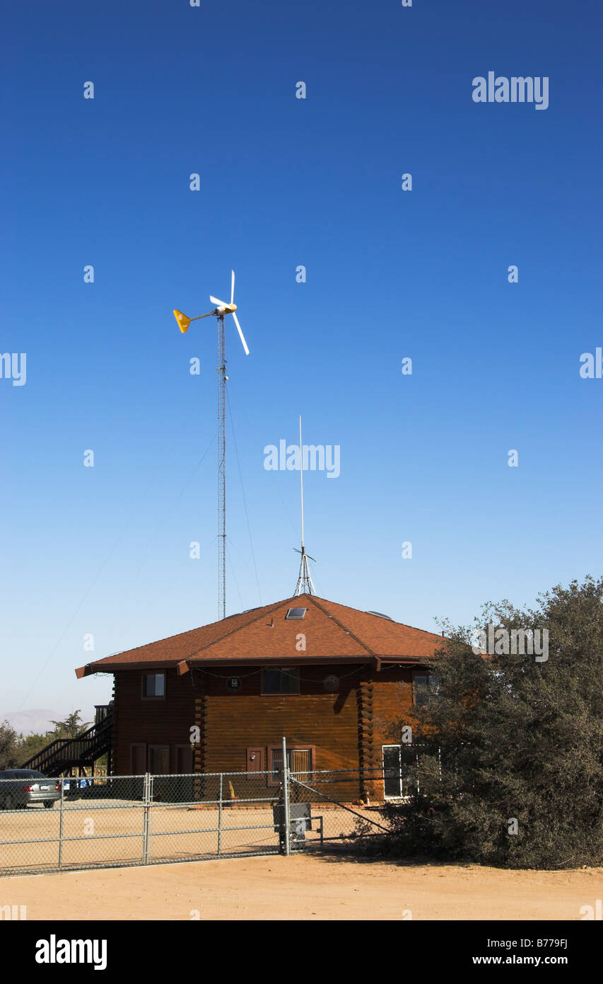Residential wind turbine Stock Photo - Alamy - Small Wind Turbine Power Systems For Residential Use In Uk