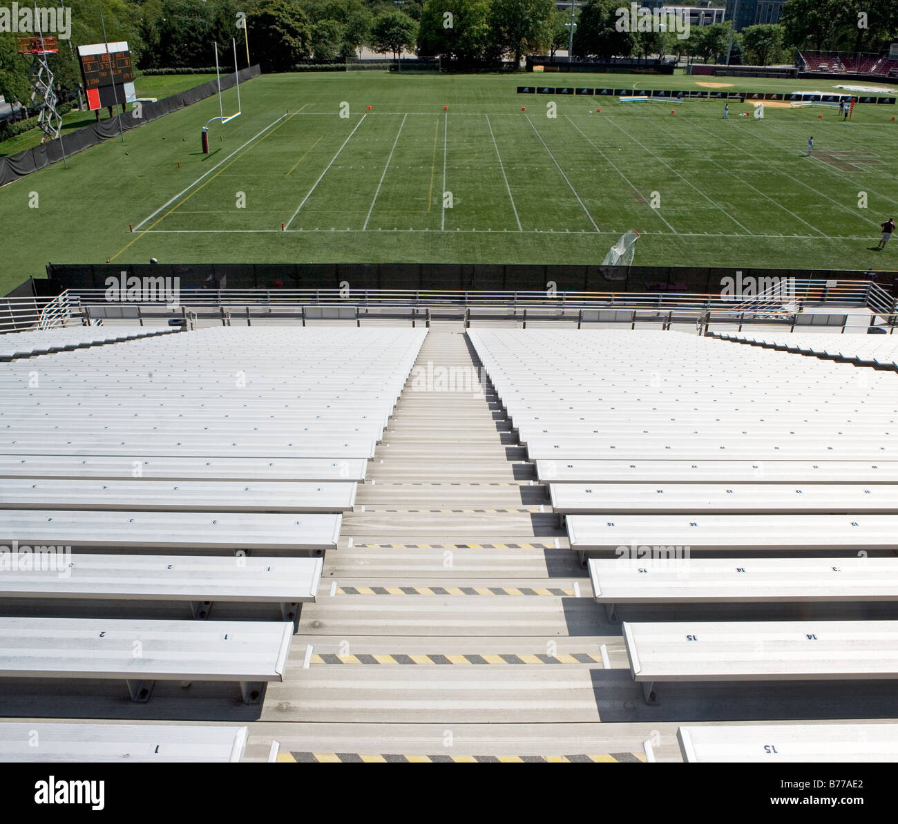 Empty football stadium us hires stock photography and images Alamy
