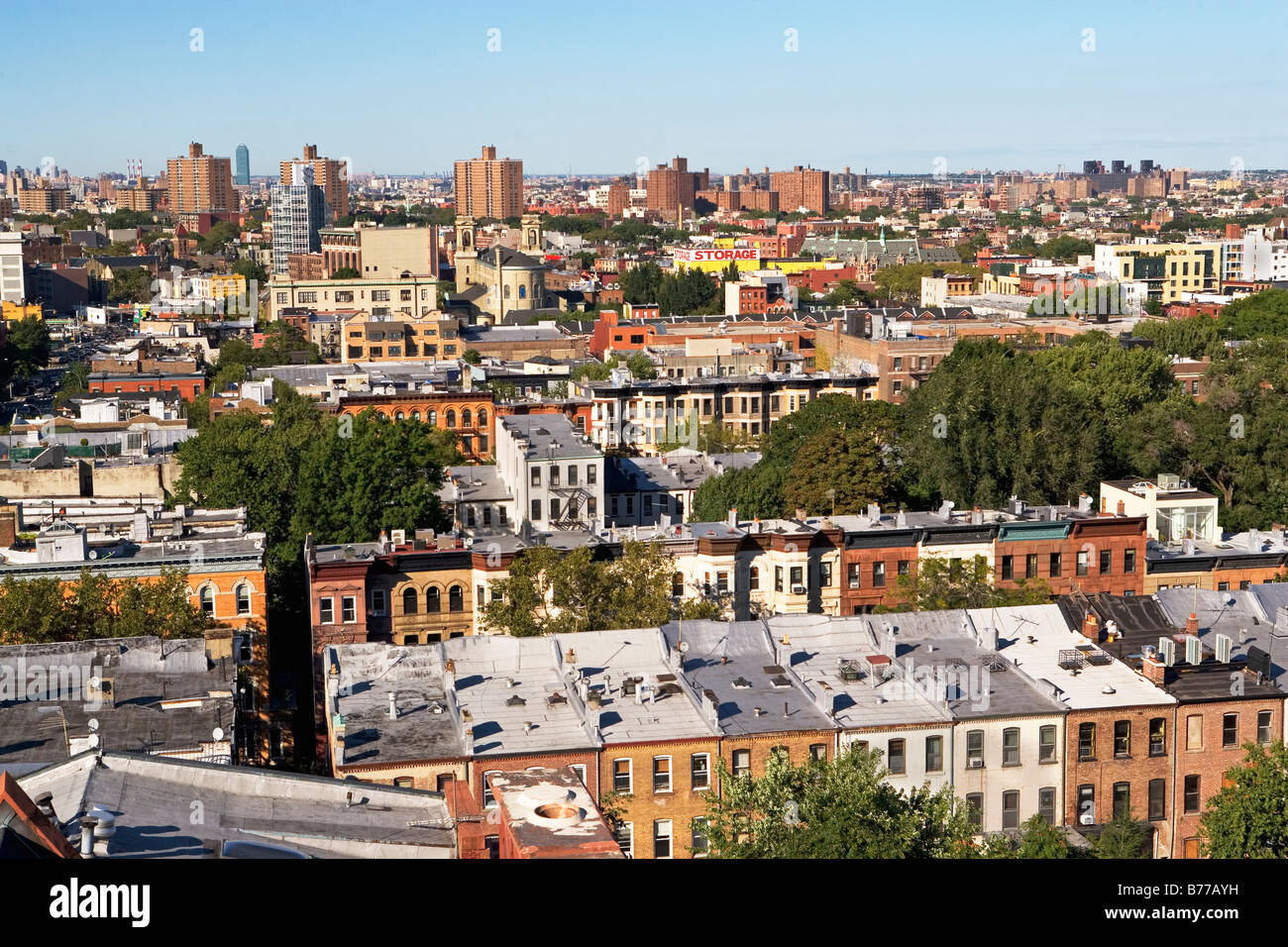 View of Brooklyn, New York Stock Photo