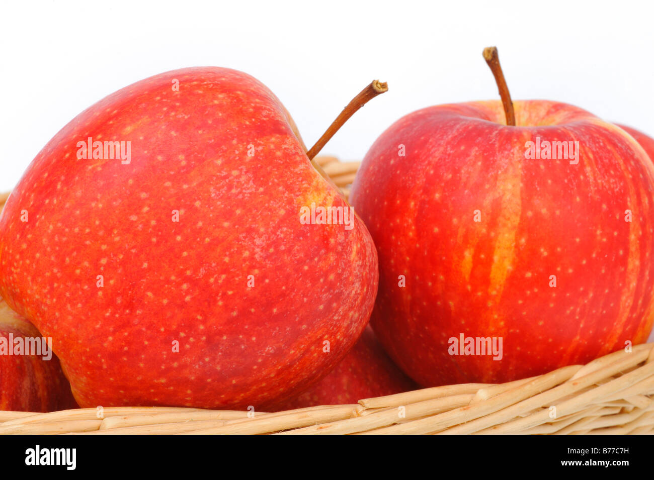 Red apples, Gala brand Stock Photo