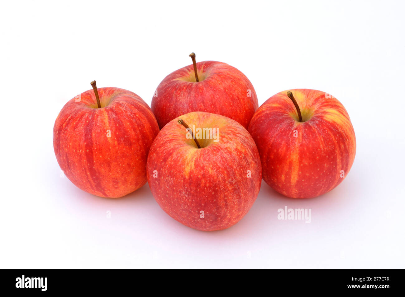 Red apples, Gala brand Stock Photo