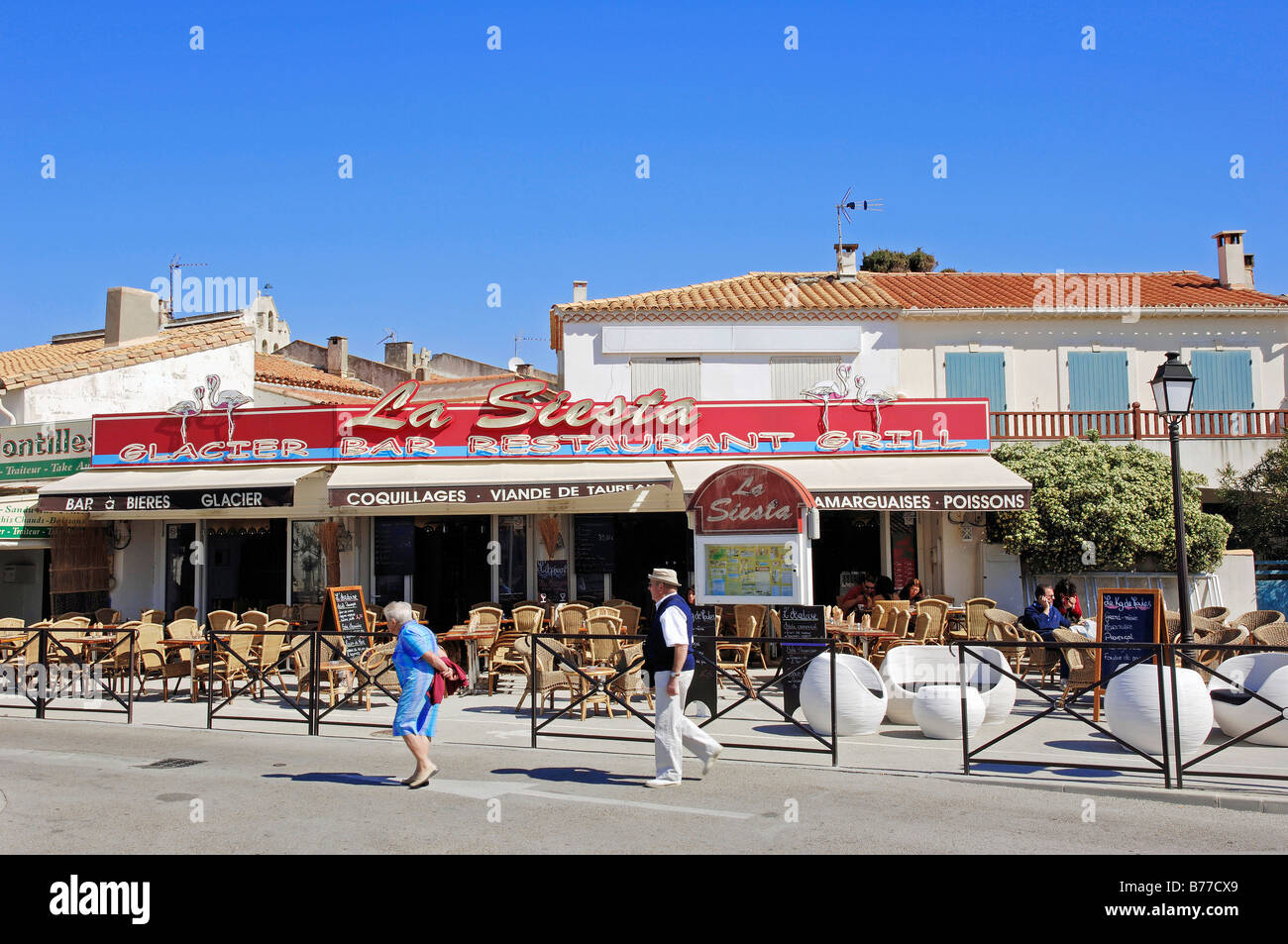 Restaurant, Les SaintesMariesdelaMer, Camargue, BouchesduRhone
