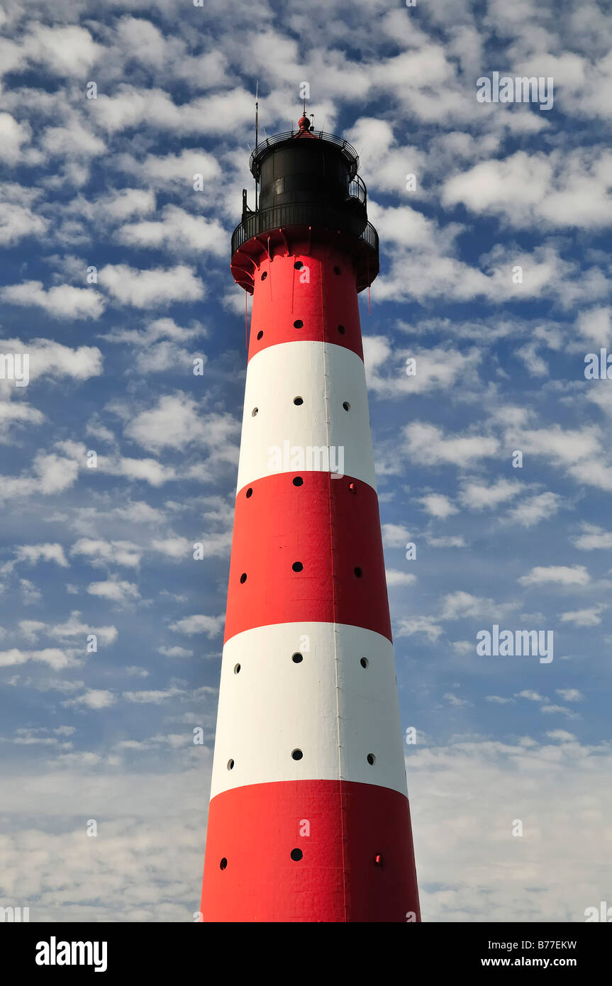 Westerhever lighthouse wit…