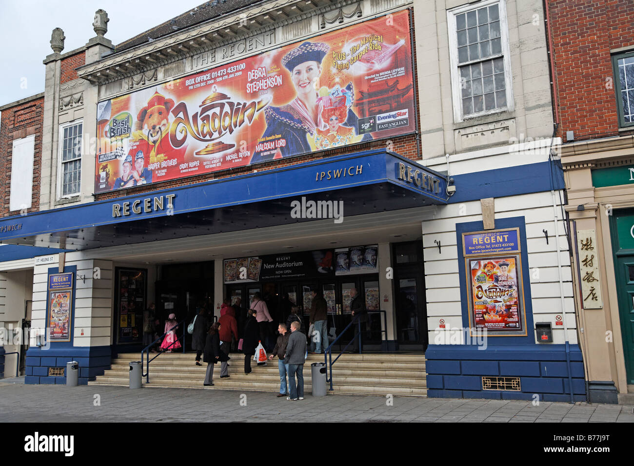 Aladdin Regent Theatre Ipswich England Uk Stock Photo - Alamy